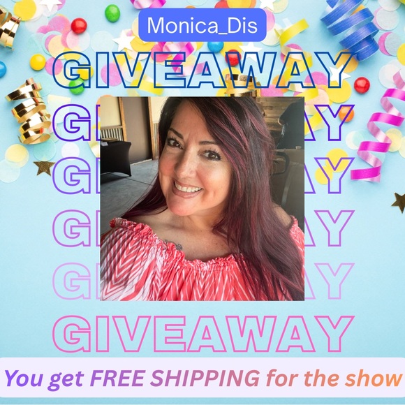 Monica_Dis Giveaway - GET FREE SHIPPING IN THIS SHOW 🤩 - Picture 4 of 4